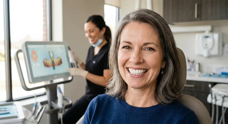 ¿Perdiste un diente? 4 razones para elegir Implantes Dentales de Alta Precisión en lugar de prótesis removibles.