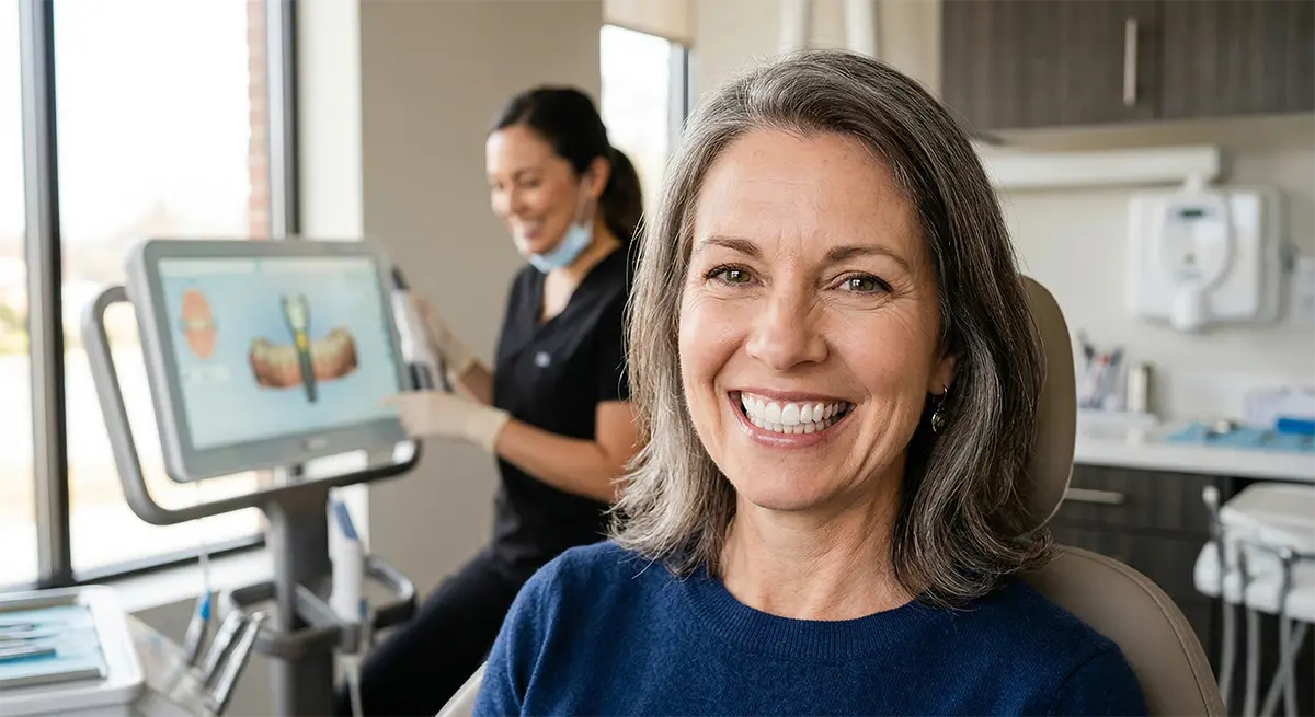 ¿Perdiste un diente? 4 razones para elegir Implantes Dentales de Alta Precisión en lugar de prótesis removibles.